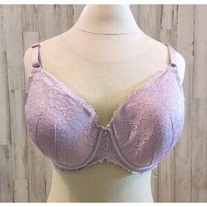 INC International Concepts Size 40D Lace T-Shirt Bra  100026881 Lilac Purple